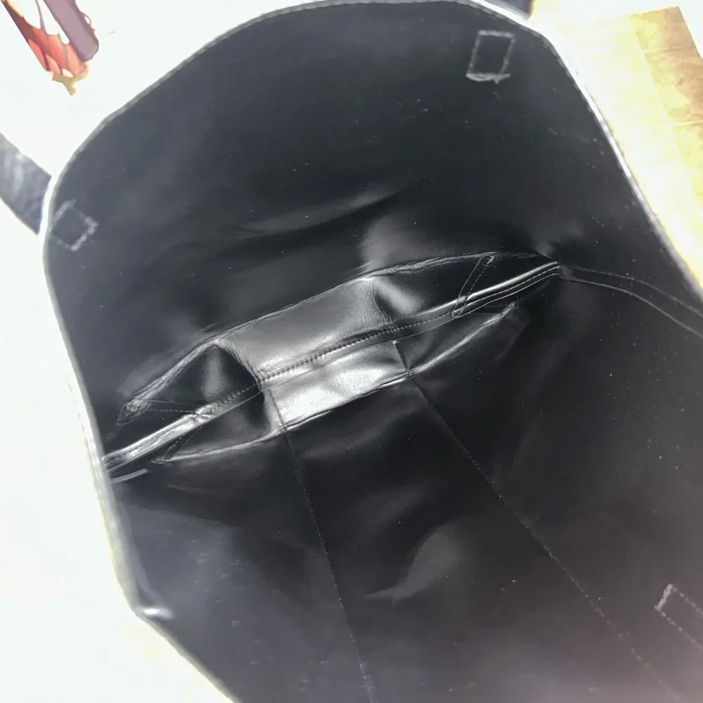 MCM, black and cognac tote Authentic GWP